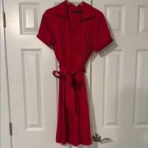 The Limited size 6 collared red dress